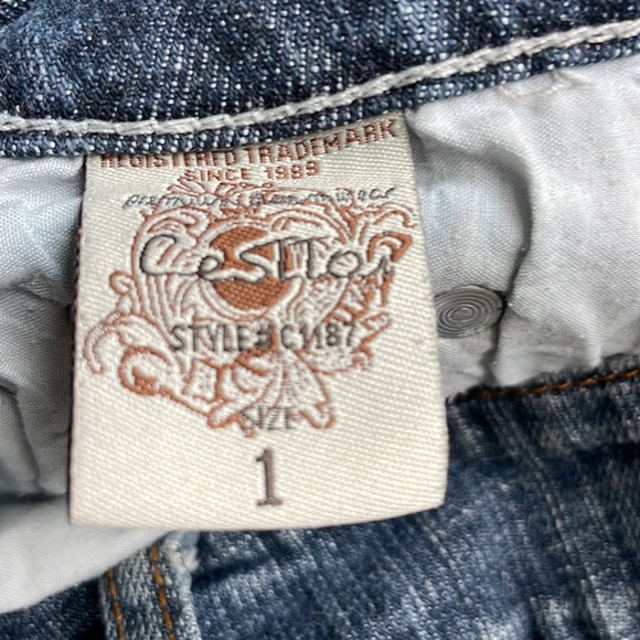 C’est Toi Jumiors Boot Cut Jeans, size 1 - Picture 3 of 13